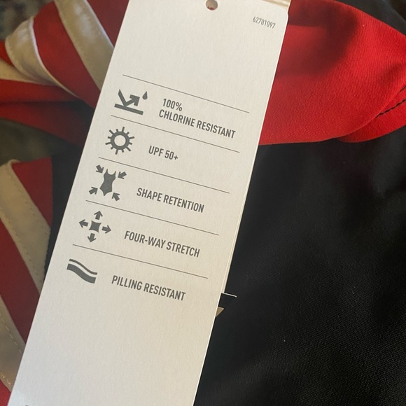 SOLD//Adidas NWT Splice Vortex Back One Piece Swimsuit - Picture 10 of 10